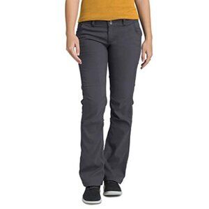 Prana Blue Gray Coal Halle Straight Leg Athletic Outdoor‎ Pants Size 12